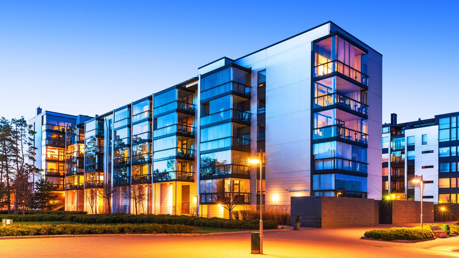 dubai real estate drone sunset