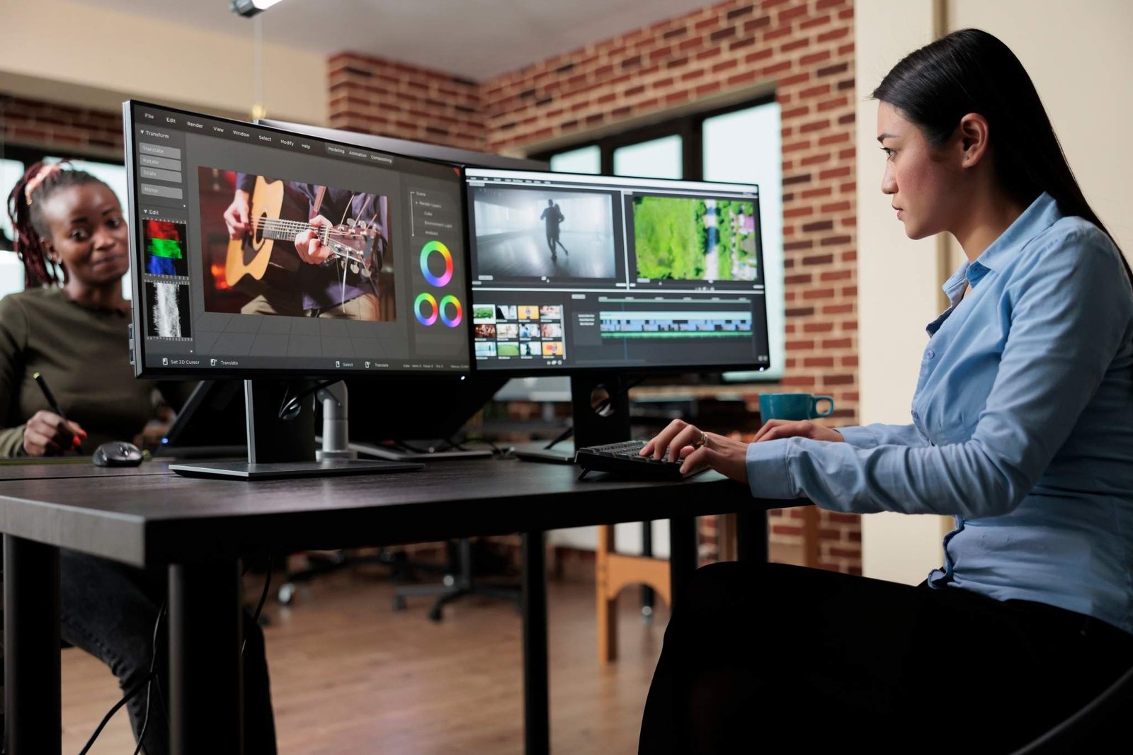 AI video creator generating high-quality promotional video