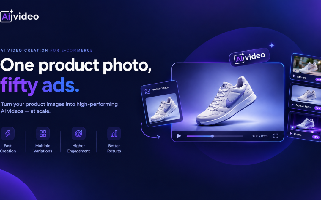 One product photo, fifty ads: AI video for e-commerce at scale