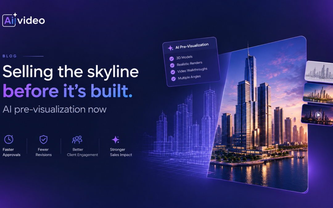 Selling the skyline before it’s built: AI pre-visualization